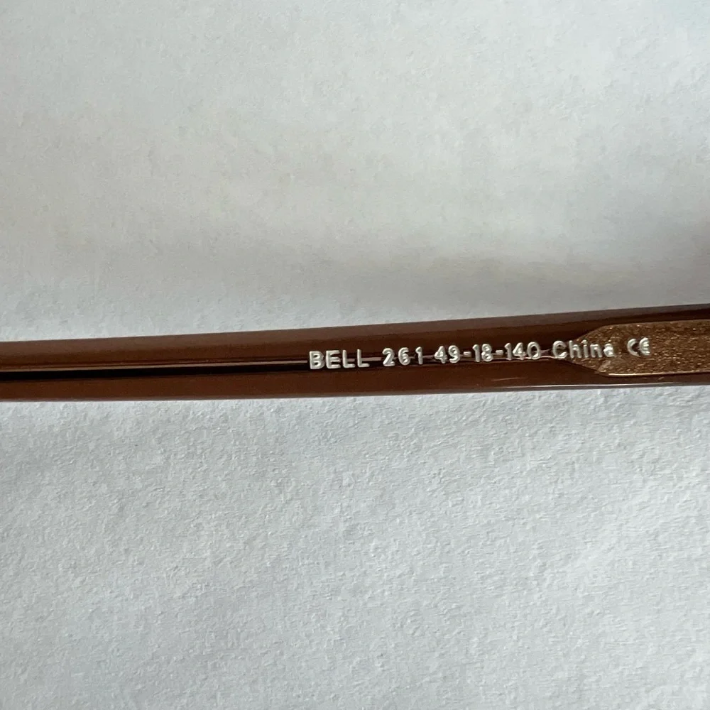 Warby Parker Bell 261 Eyeglass Frame in Light Brown.